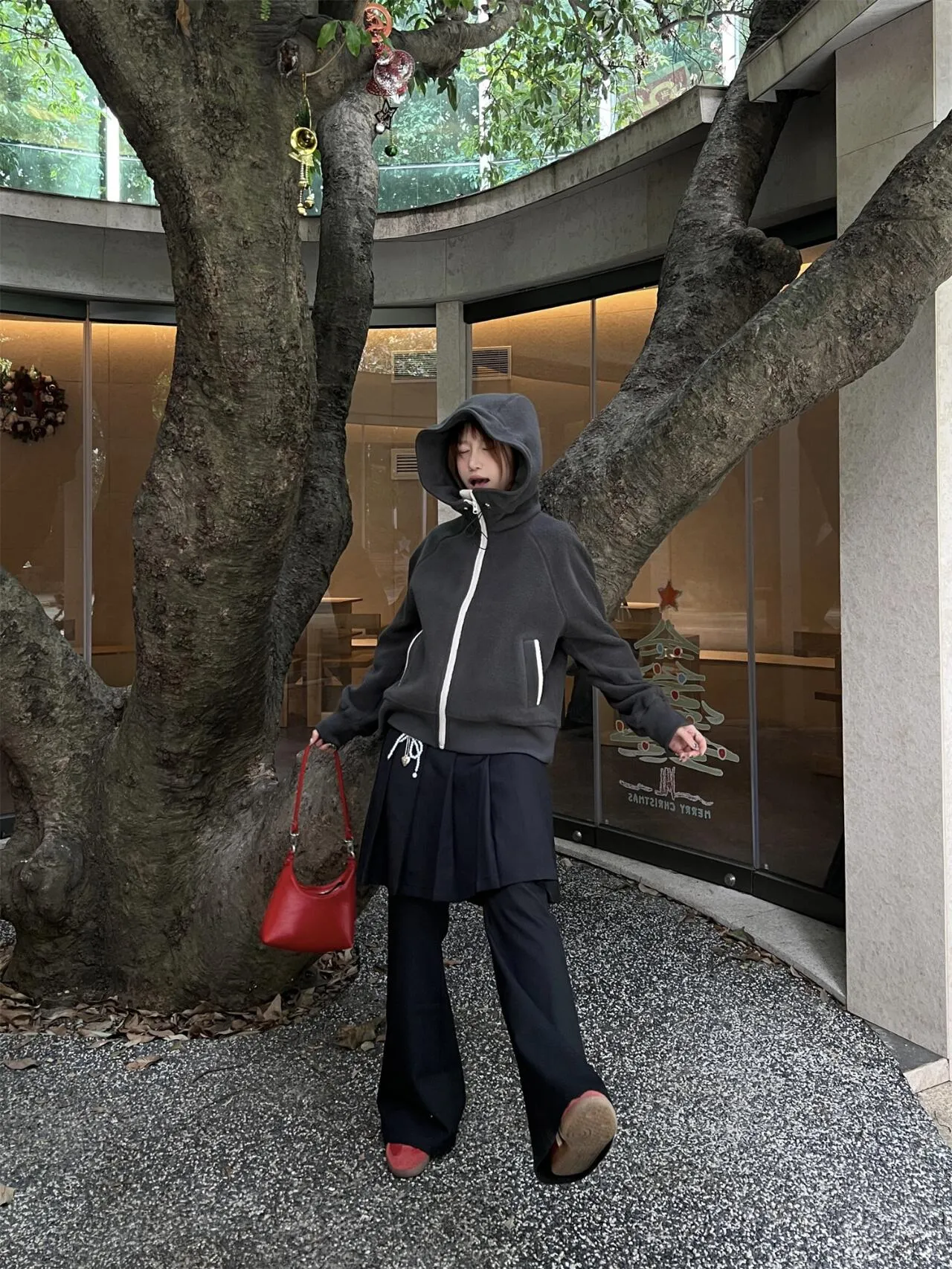 P600 Big Goose Wool Fleece Sweatshirt 7102w1 [Light Gray] Canada Goose Canada Goose Chilliwack01 hooded wool fleece long-sleeved bomber jacket #Canada Goose/Canada Goose Chilliwack Wool Fleece Bomber Jacket Big Goose Canada goose Chilliwack Fleece Bomber HUMANATURE, Canada Goose limited white label wool fleece jacket. This aviator👩‍✈️fleece jacket🉑️ is really pretty. It seems that light gray is not a color that is sold in every country. I like the 🐹 white label, it is really high-end ✌️ soft and comfortable, not heavy. Buyers who like it quickly plant their seeds😈This one is out of stock, and it took less than 4 months to customize the original version. Perfect reproduction. Color: Quarry Gray Light Gray Based on repurchase experience, it is recommended to go up one size Size: S M L XL